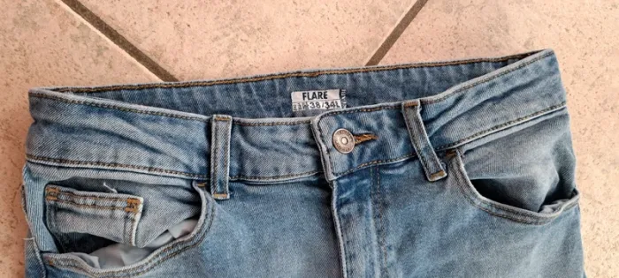 Jeans FLARE Kiabi, 38/34L - photo numéro 2