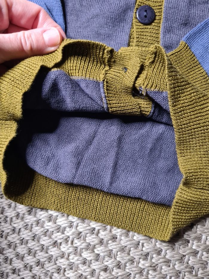 Lot de 3 gilets à boutons - 18/24 mois - photo numéro 7