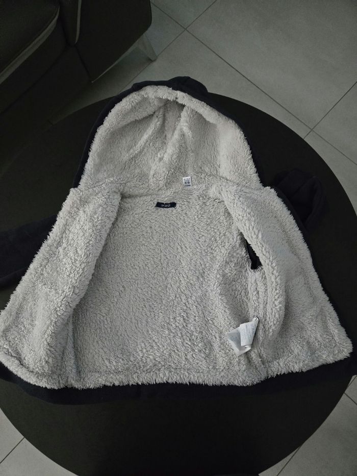 Gilet chaud bleu - photo numéro 2