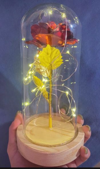 Lampe fleur éternelle