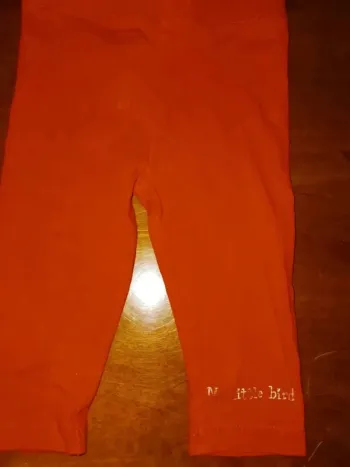 Legging rouge 9 mois orchestra