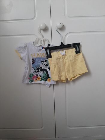 Ensemble tee-shirt short