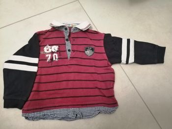 Polo manches longues 2 ans