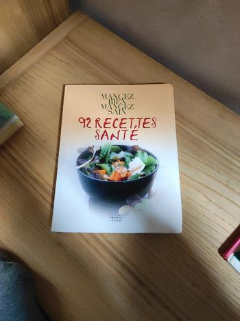 Livre 92 recettes santé