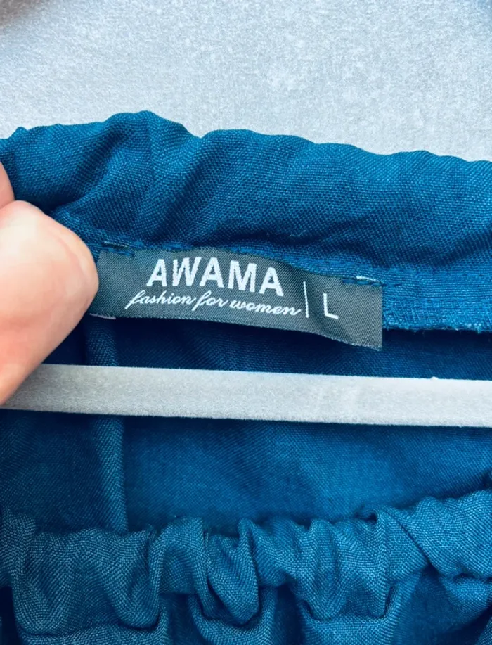 Magnifique robe bleue marine Awama neuve - photo numéro 3