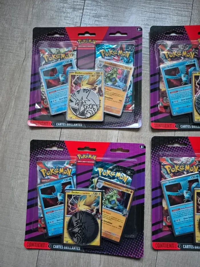 Pokémon Lot de 4 DuoPack de 2 boosters Octobre 2025 : Team Rocket Neuf Scellé FR - photo numéro 3