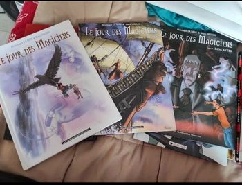 Lot de bd le jour des magiciens