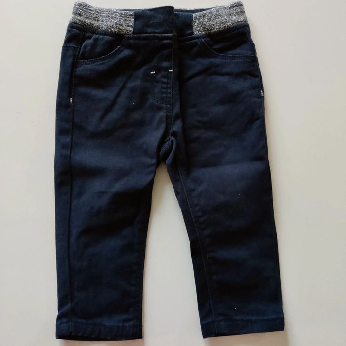 Lot 2 pantalons taille 12 mois - photo numéro 2