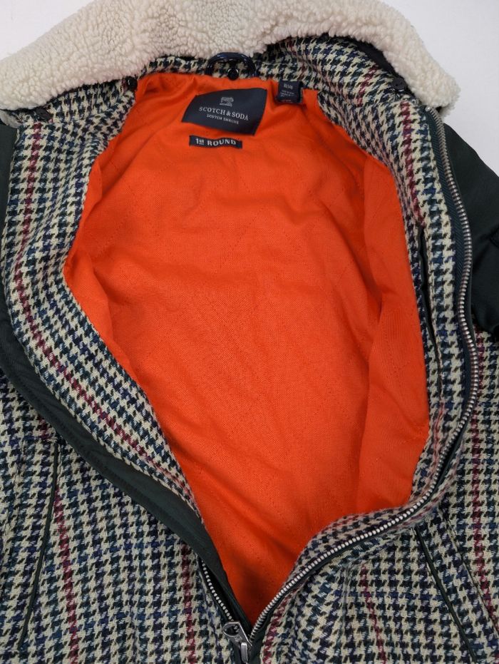 Superbe Blouson / Bomber Scotch & Soda - 10 ans (140cm) - Col moumoute - photo numéro 7