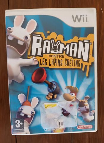 Je Wii Rayman contre les lapins crétins
