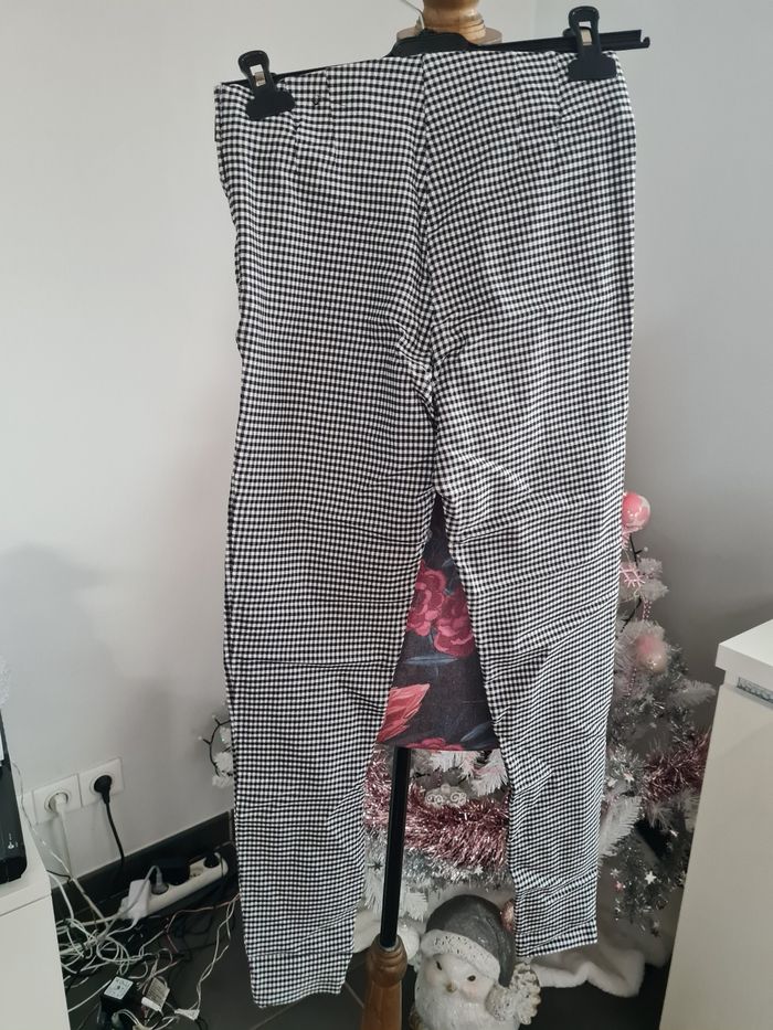 Pantalon vichy zara - photo numéro 3