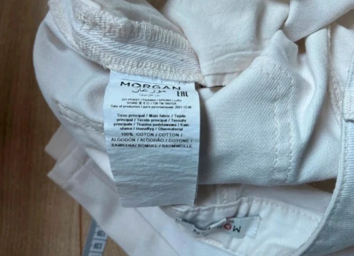 Pantalon blanc Morgan - photo numéro 7