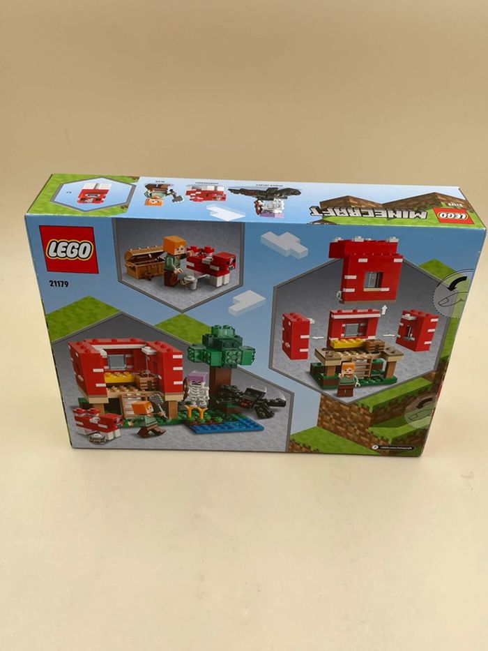 Lego Minecraft The Mushroom House 21179 neuf - photo numéro 2