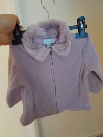 Veste polaire fille 12mois