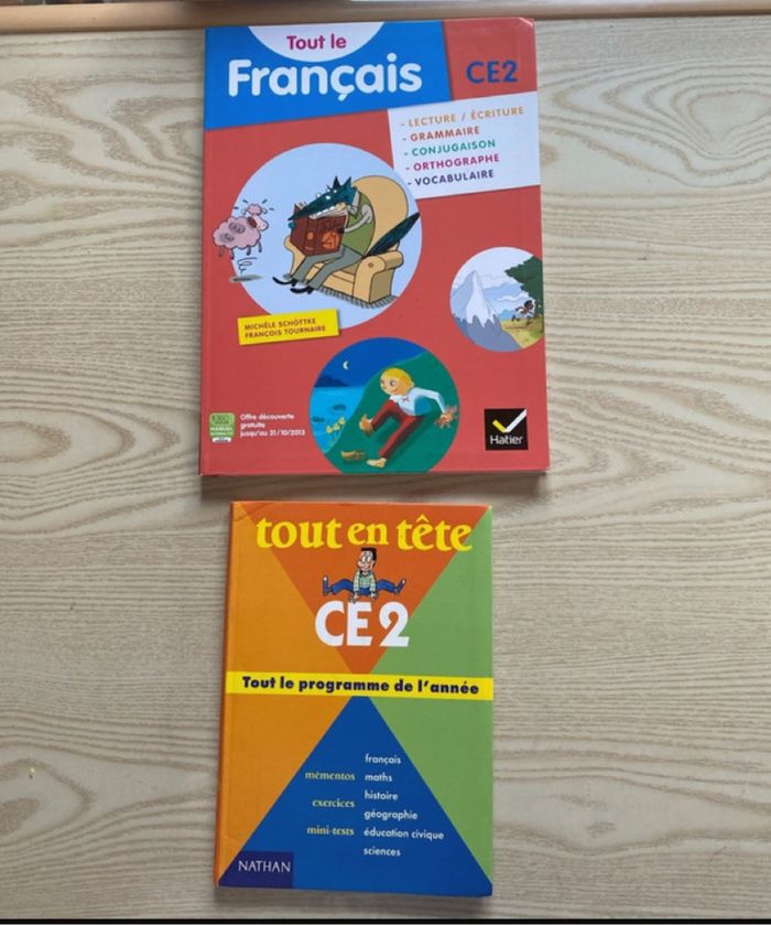 Lot livre programme CE2