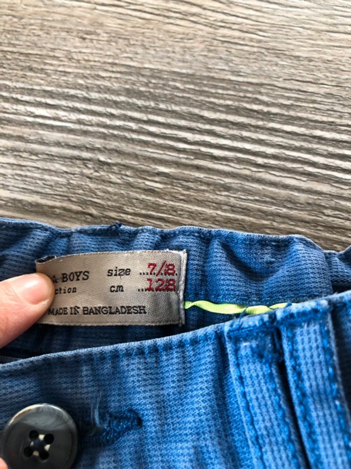 Short bermuda très léger bleu - photo numéro 2