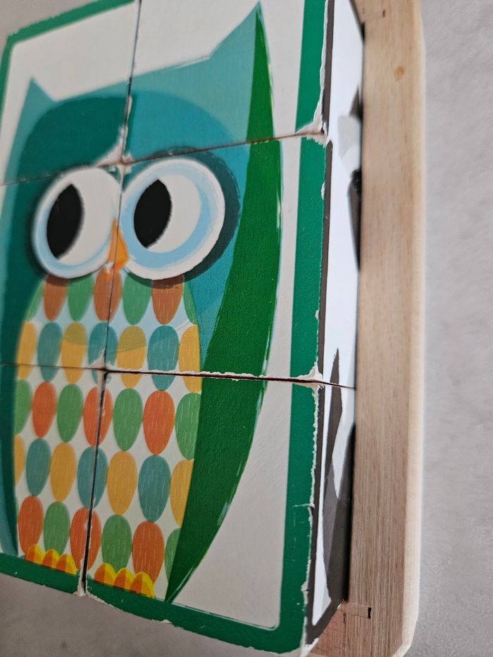 Puzzle cube en bois - photo numéro 7