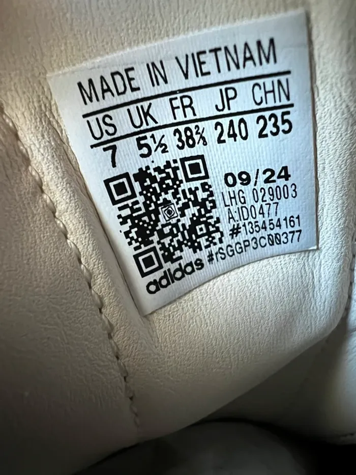 Adidas Samba Maroon Gold Metallic - photo numéro 10