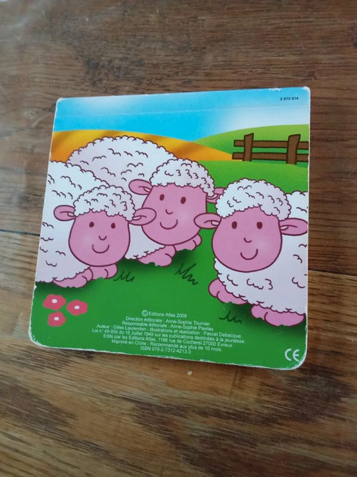 Mes petits animaux doudou grisou le mouton - photo numéro 2