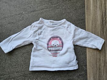 T-shirt manches longues 3 mois