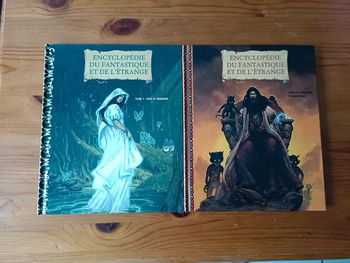 Lot de 2 encyclopédies du fantastique et de l'étrange