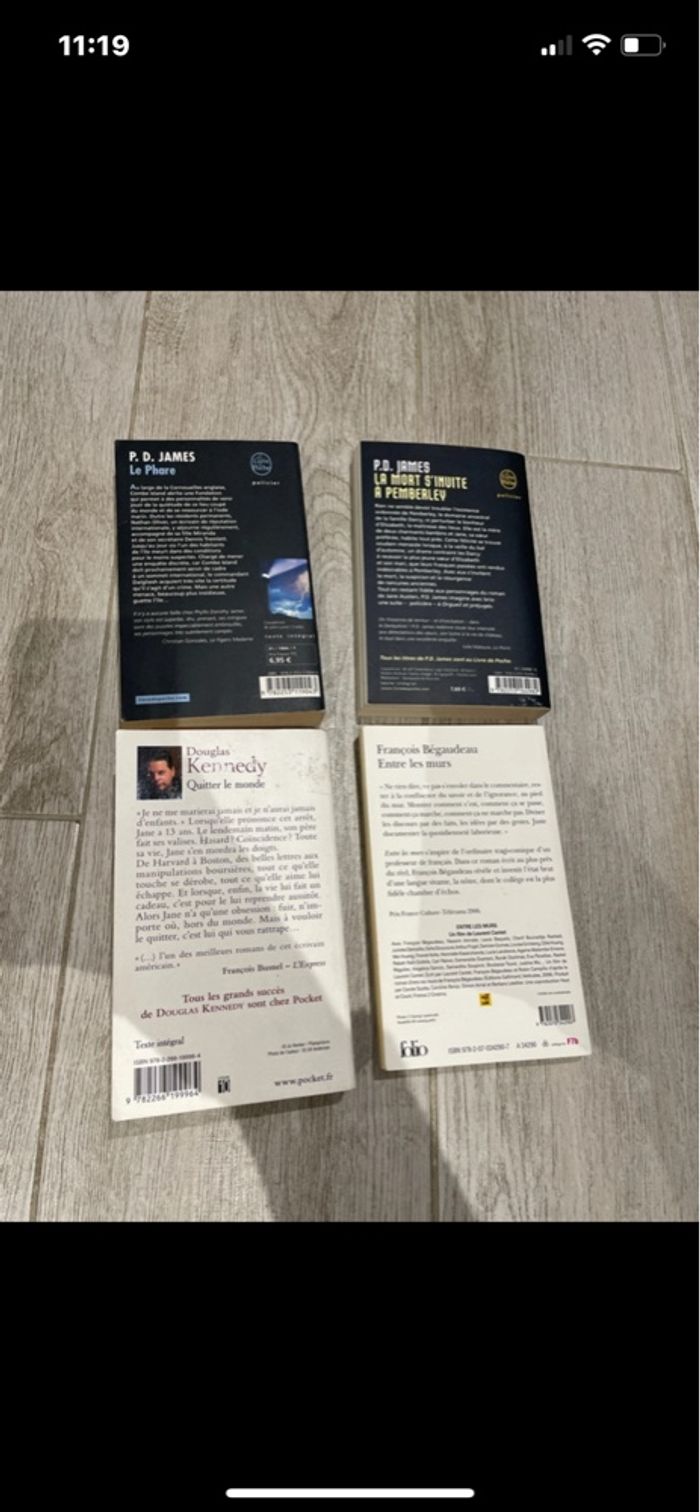 Lot de 4 livres de poches - photo numéro 2