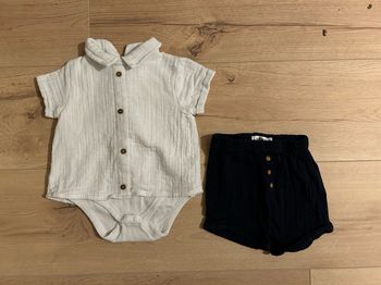 Lot 4 ensemble 6 mois garçon été