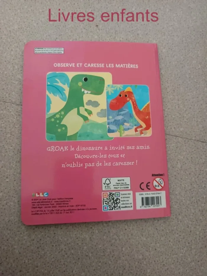 Livre toucher - photo numéro 2