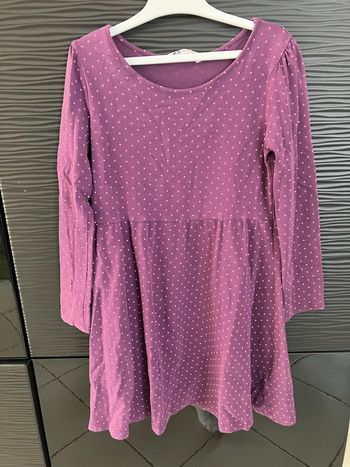 Robe violette H&M 6-8 ans