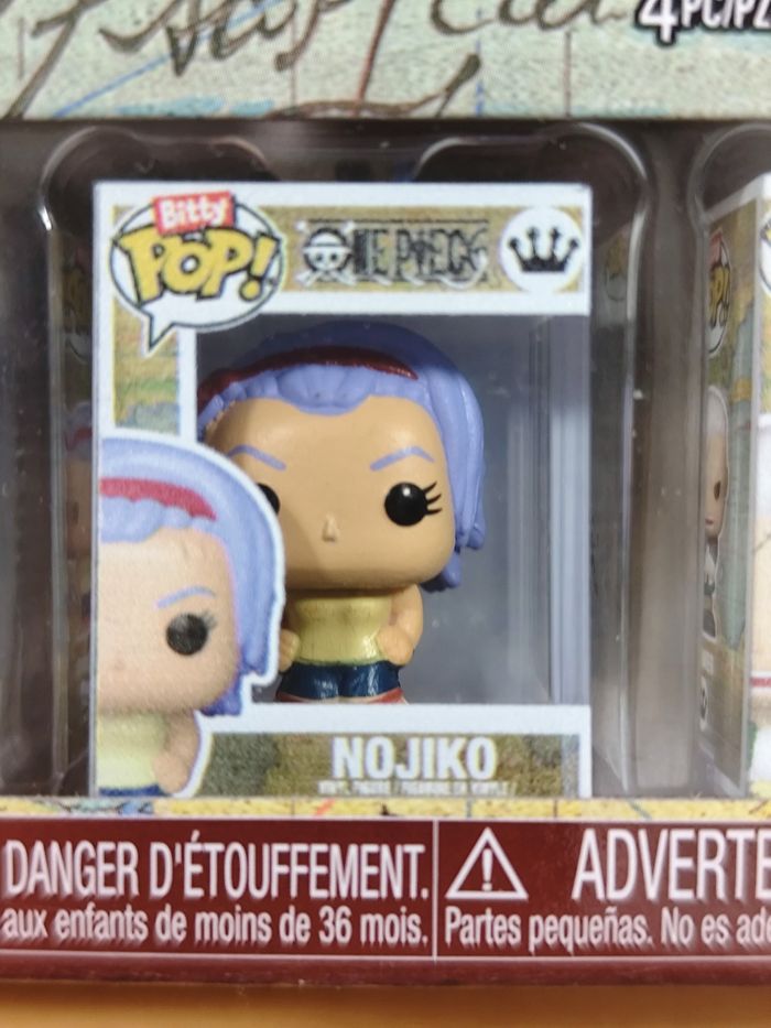 Bitty Pop! One Piece - Pack de 4 Figurines (Nami, Arlong, Nojiko, Smoker) - photo numéro 4