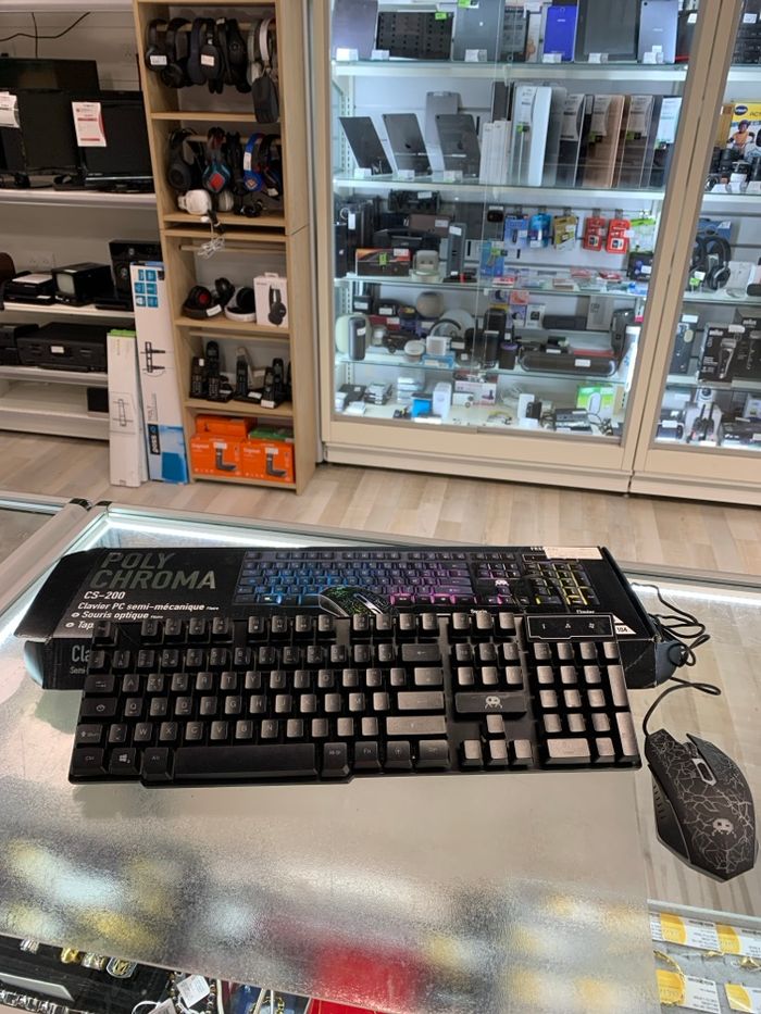 Pack cs-200 clavier souris tap is freaks and geeks - photo numéro 2