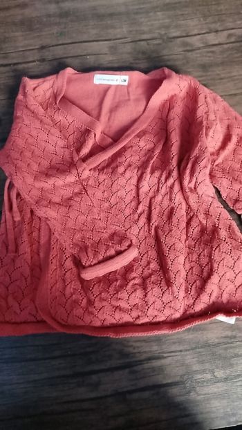 Gilet fille 🩷 12 mois 