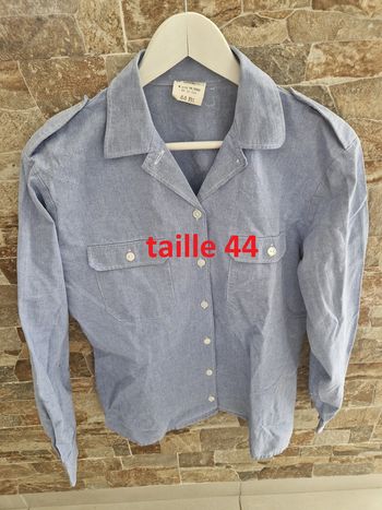 1 chemise n°1 bleu taille 44