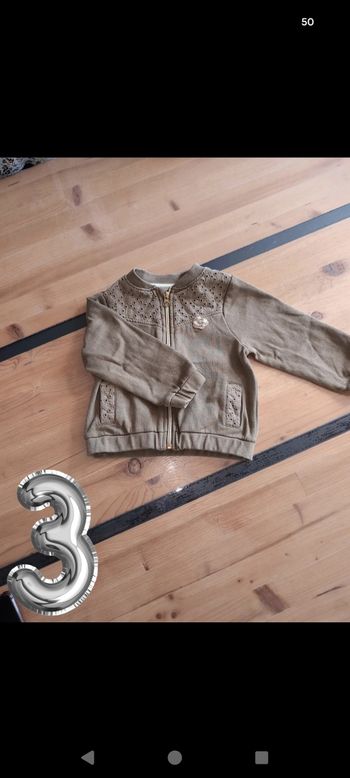Bomber fille 3 ans