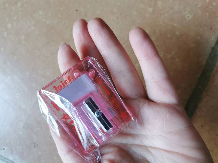 Taille crayon rose en plastique Disney Ariel