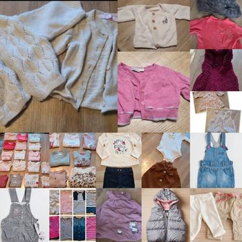 Lots vêtements bébé fille taille 3 mois