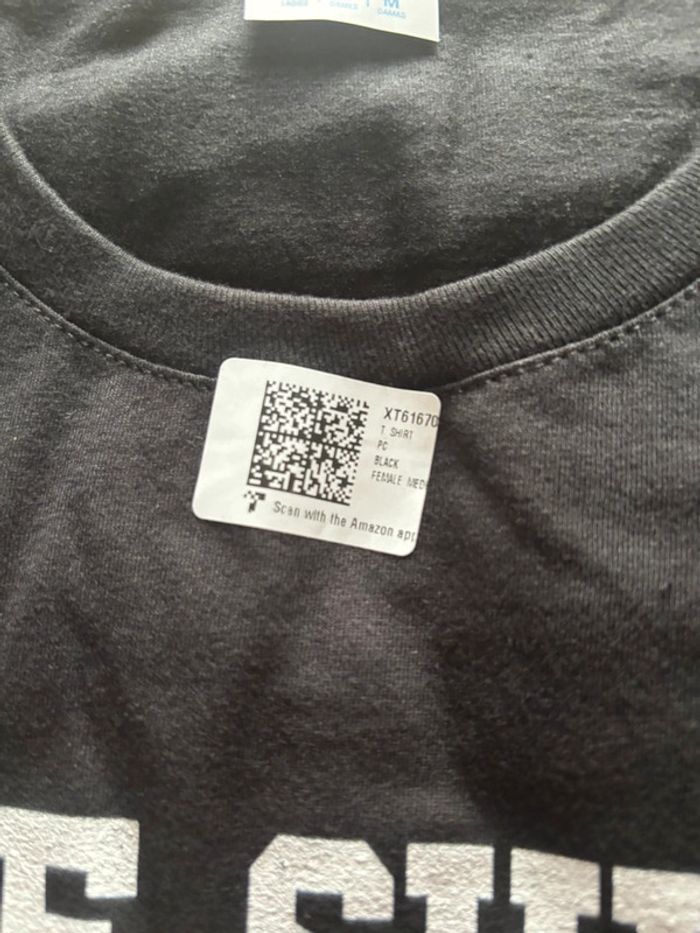 Tee shirt femme je suis célibataire drague moi neuf M - photo numéro 4