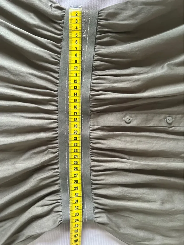 Robe vert kaki doré tailleM school rag - photo numéro 6