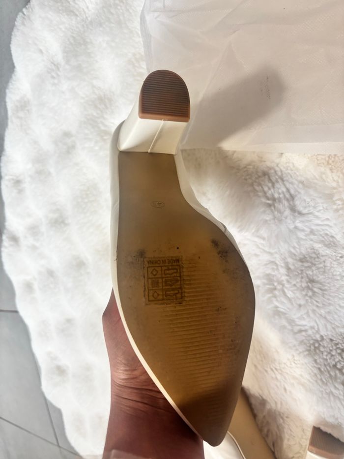 Bottine blanche femme 41 - photo numéro 3