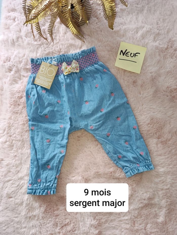 Pantalon sarouel sergent major frais