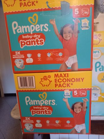 Pampers 86 pants taille 5