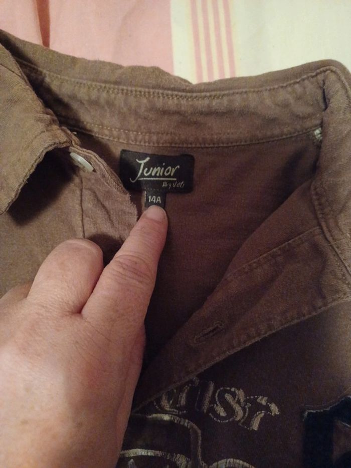 Polo manches longues 14 ans - photo numéro 4