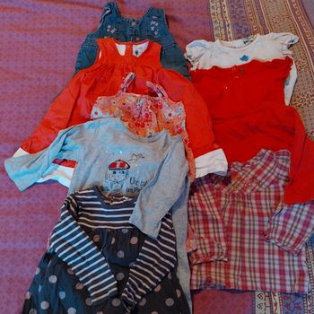 Vêtements fillettes 18 mois