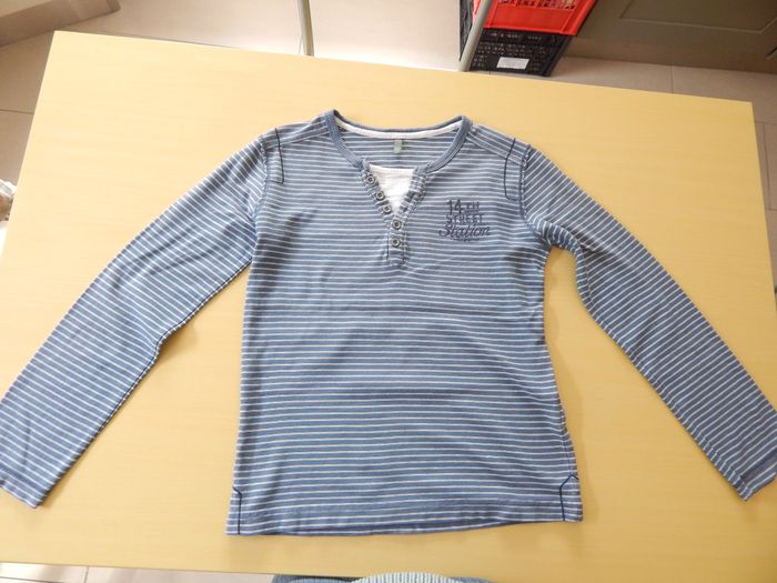 Lot de 8 t-shirts manches longues garçon 10 ans - photo numéro 5