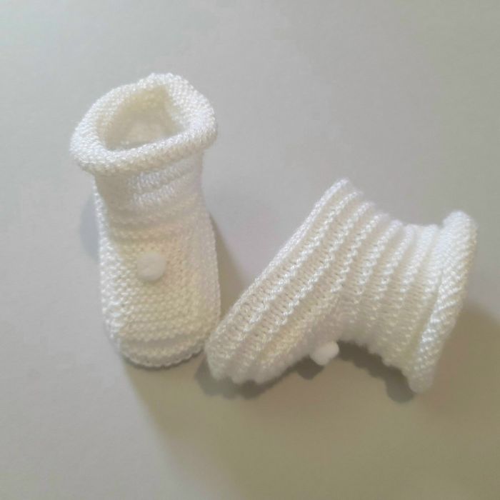 Ensemble 3 mois tricoté main NEUF - laine certifiée Oeko-Tex - photo numéro 6