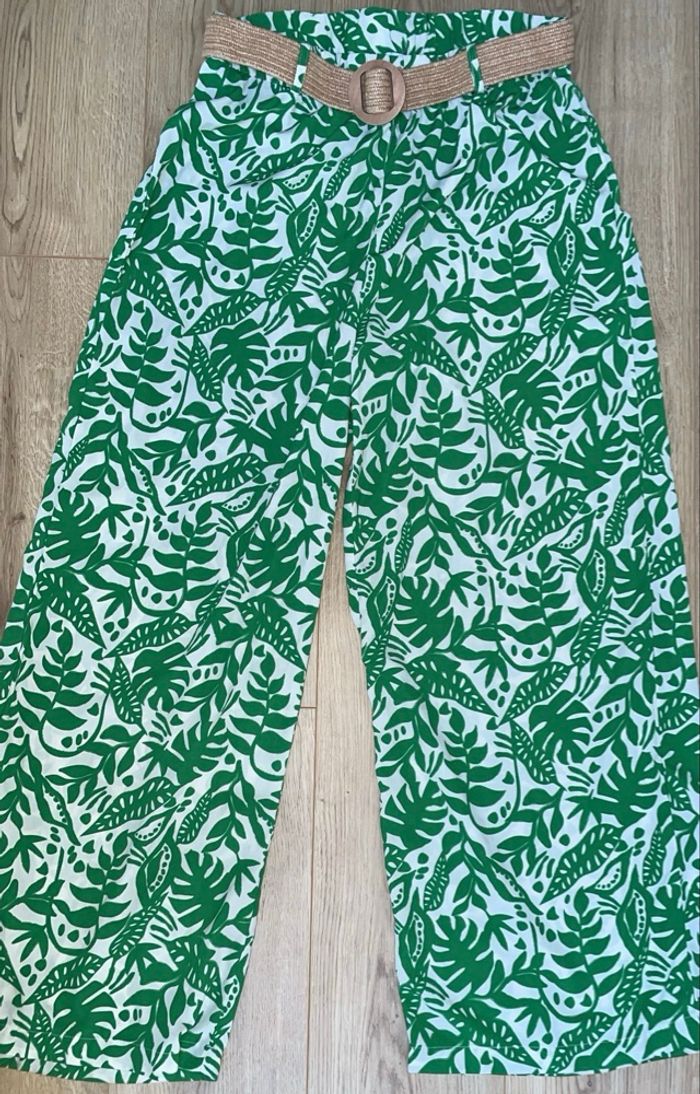Ensemble vert et blanc taille M - photo numéro 2