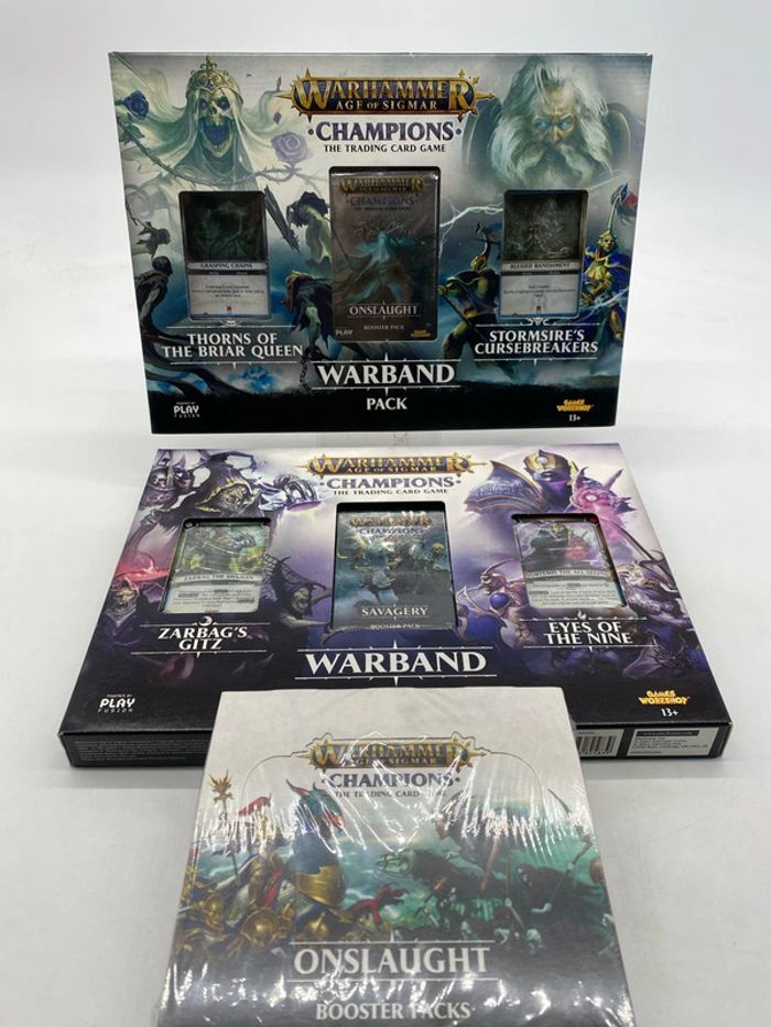 Warhammer age of sigmar champions packs