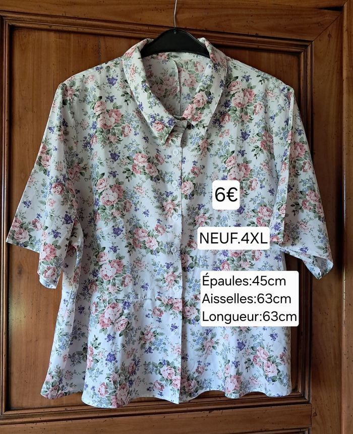 Chemise NEUVE pour femme Taille 4XL