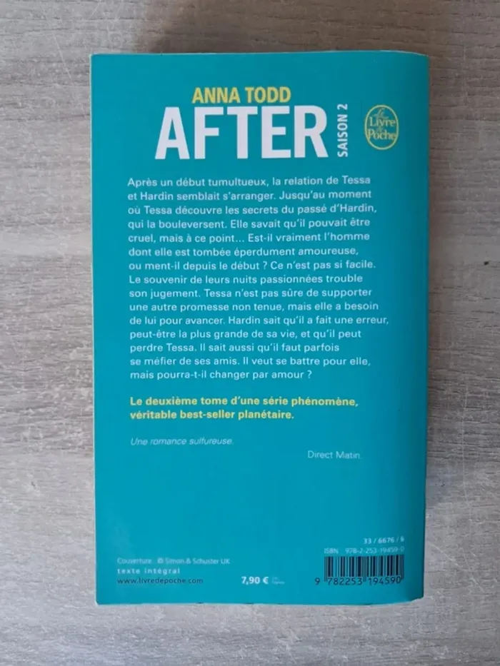 Livre after saison 2 - photo numéro 2