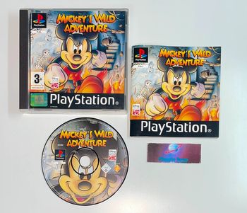 Mickey’s Wild Adventure - Jeu PS1 Excellent Etat Complet Version PAL Sony